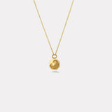 Petite Scale Wave Vein Locket