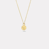 Petite Scale Wave Vein Locket
