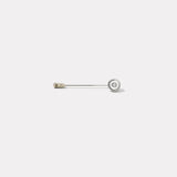 Compass Lapel Pin in High Polished Gold
