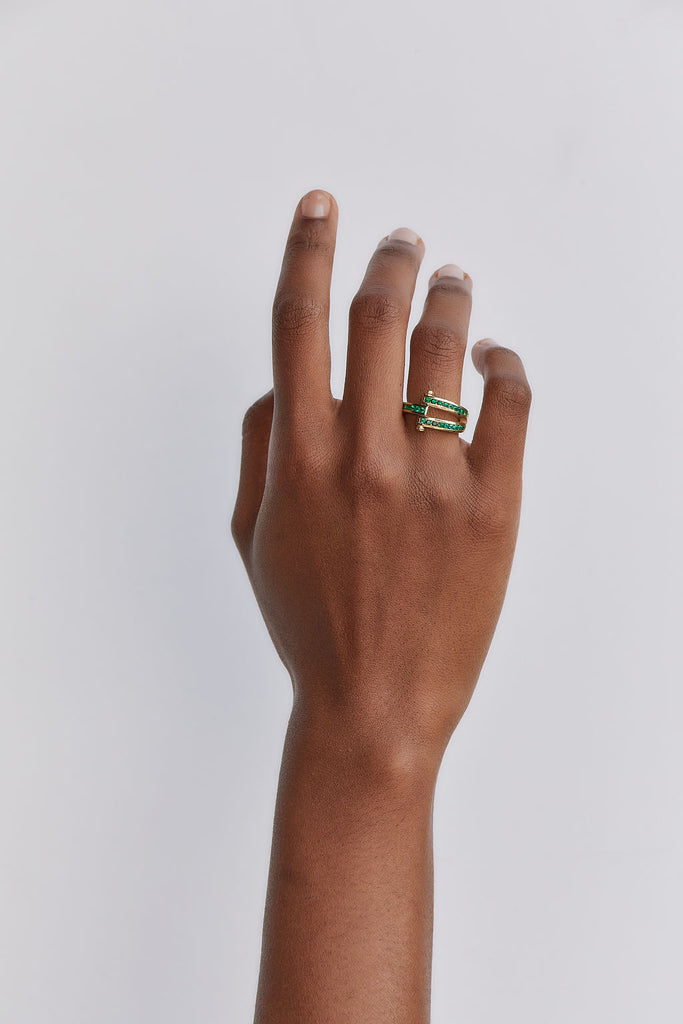 Magna Ring - Emerald