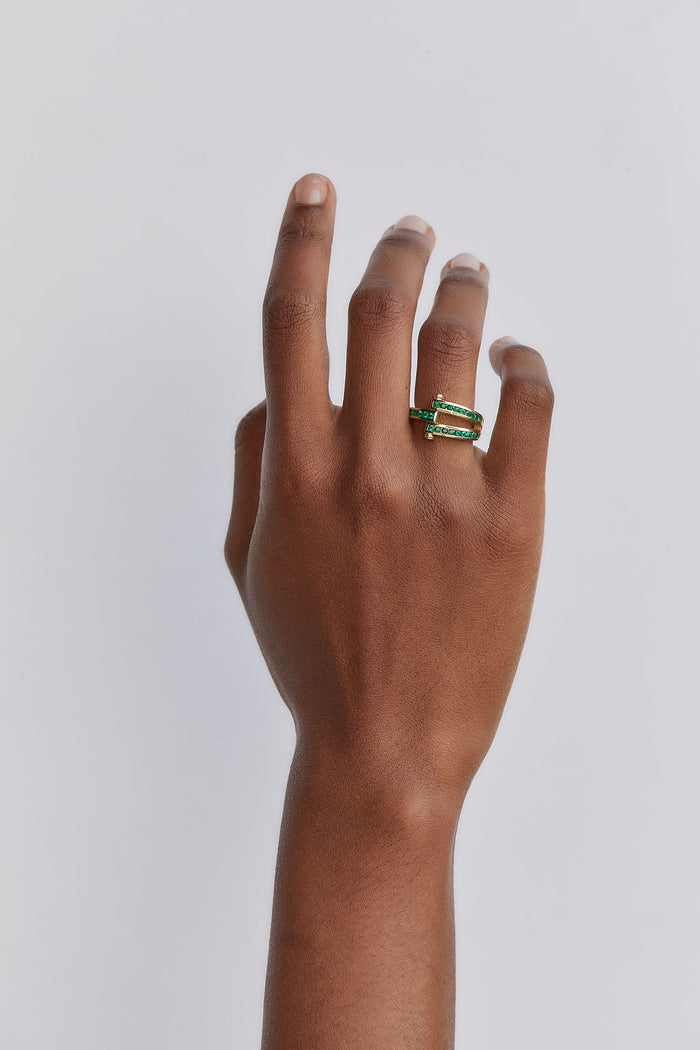 Magna Ring - Emerald
