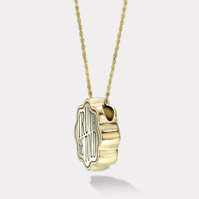 Classic Scale Talisman Truth Pendant