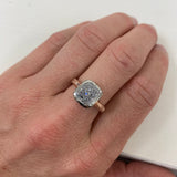 3.01ct Diamond Heirloom Bezel Ring