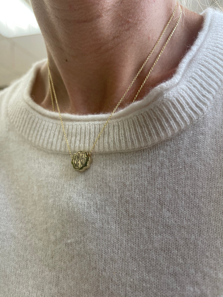 Petite Scale Talisman Wisdom Pendant