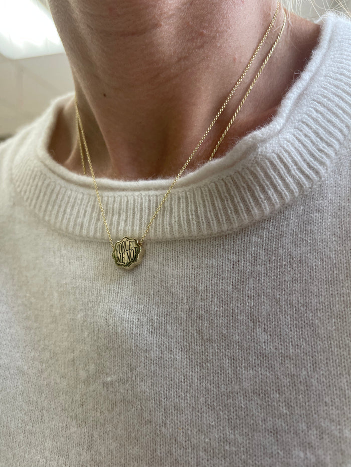 Petite Scale Talisman Wisdom Pendant
