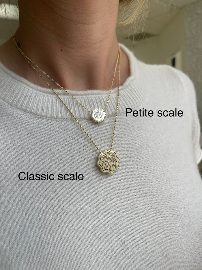 Petite Scale Talisman Wisdom Pendant