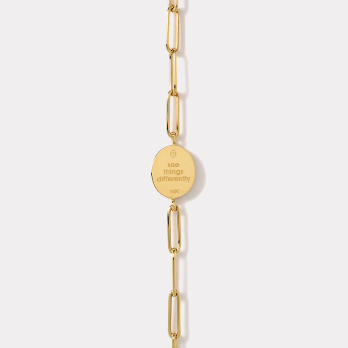 Fantasy Signet Link Bracelet - Owl