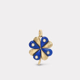 Talisman Clover Charm - Lapis