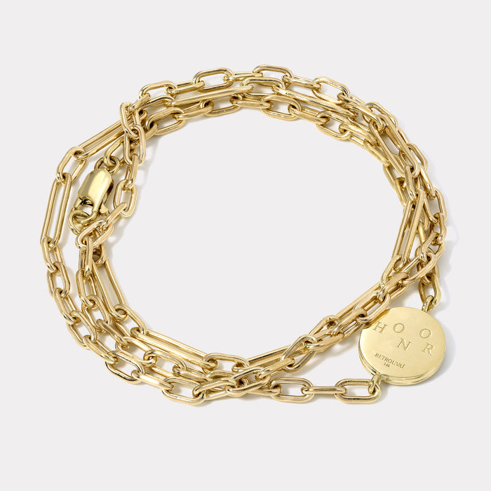 Honor Triple Wrap Bracelet