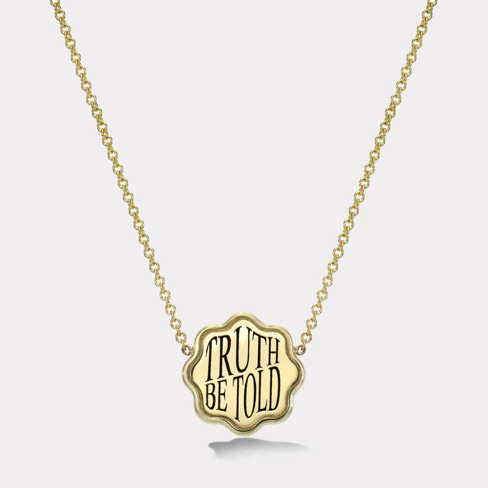 Petite Scale Talisman Truth Pendant