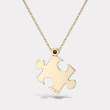 Inlay Impetus Puzzle Pendant in Serpentine