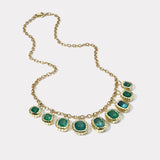 14.3ct Emerald Heirloom Bezel Necklace