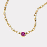 1.61ct Pink Sapphire Pendant