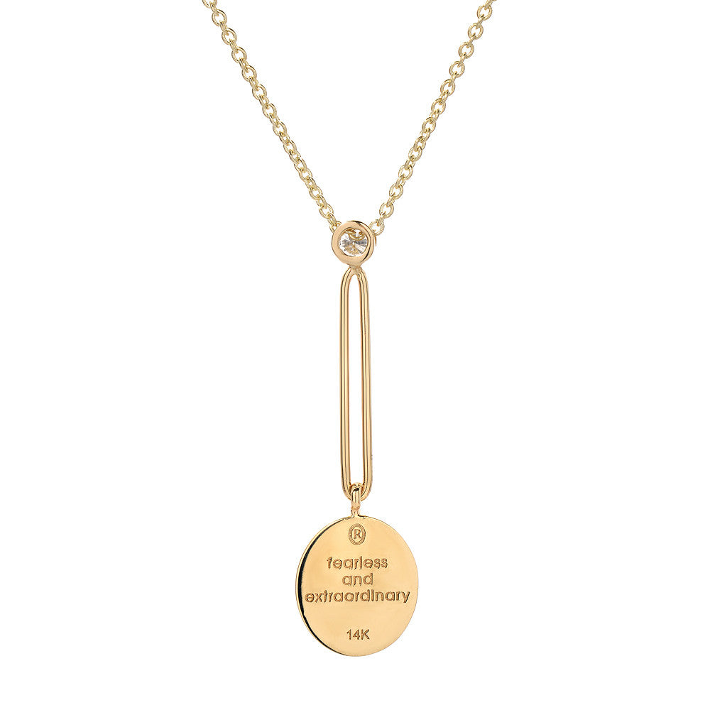 Fantasy Signet Pendant Necklace - Lion