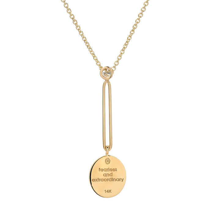Fantasy Signet Pendant Necklace - Lion