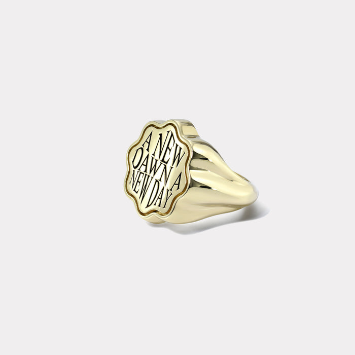 Talisman Optimism Signet Ring