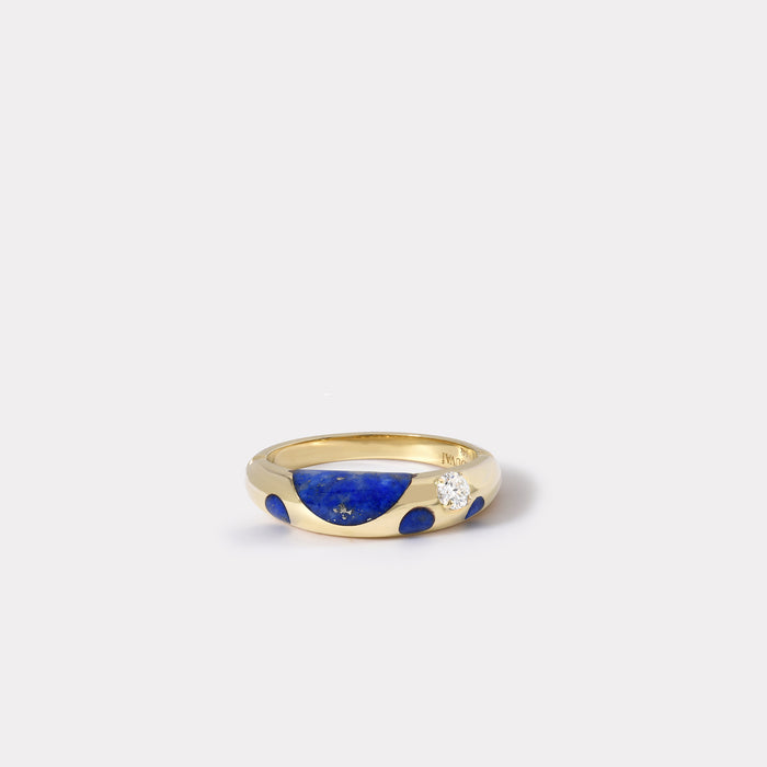 Petite Lapis Polka Bombe Ring