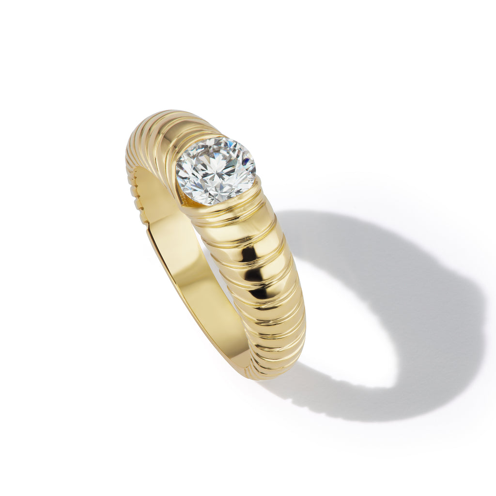 Modern Love Round Brilliant Solitaire